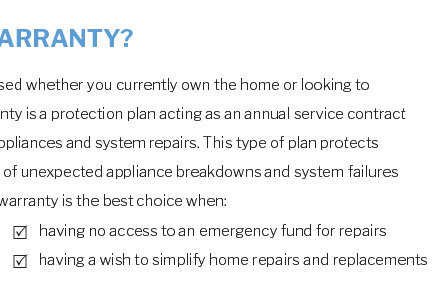 home warranty ca